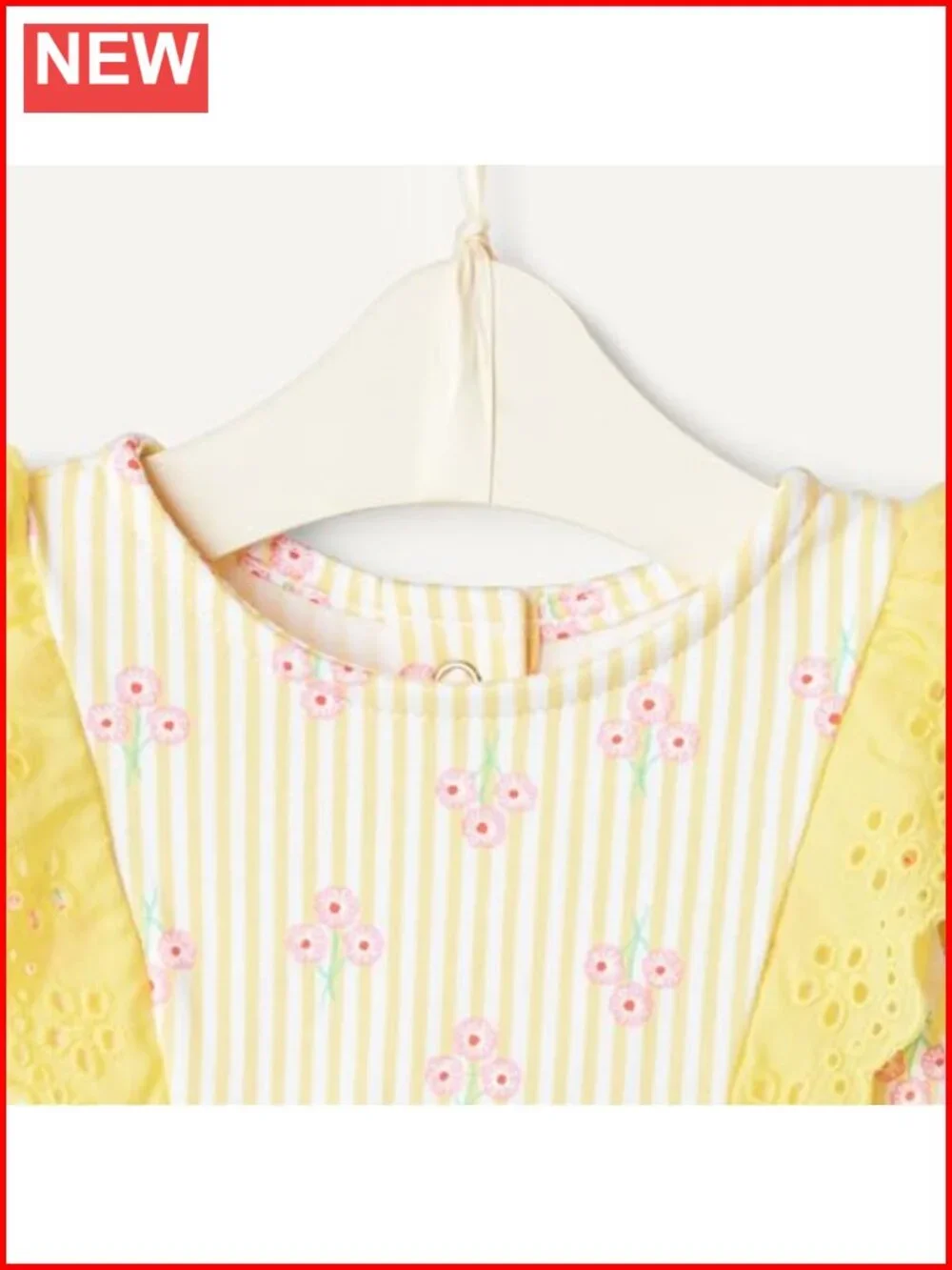Toddler Baby Girls Cotton Eyelet Top & Shorts Play Set 2-Piece Outfit